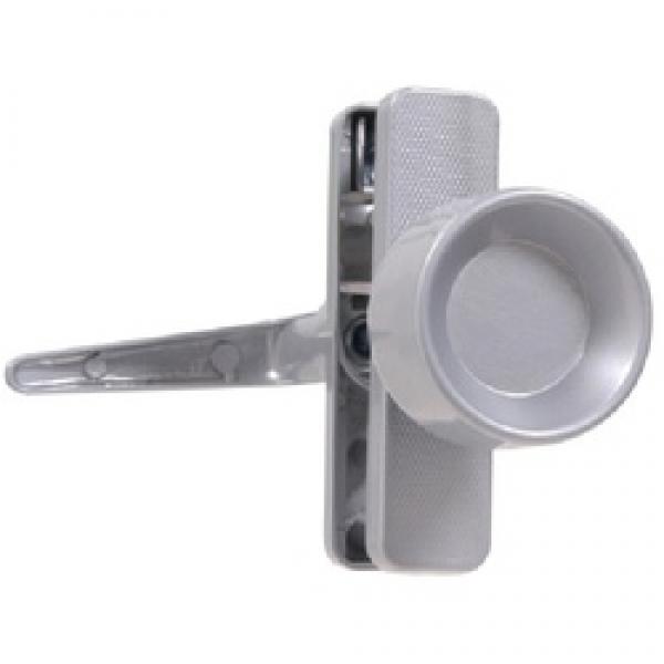 Hardware Essentials 852060 Knob Latch, 1-3/8 in Lever/Knob, 1-3/8 in Thick