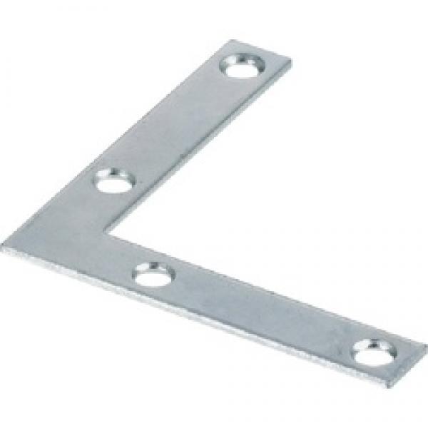 Hardware Essentials 851087 Flat Corner Iron, 3 in L, 1/2 in W, Steel,