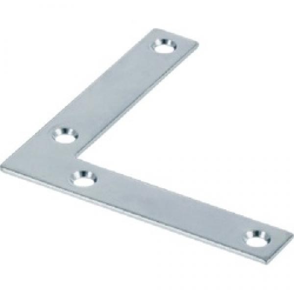 Hardware Essentials 851088 Flat Corner Iron, 3-1/2 in L, 5/8 in W, Steel,