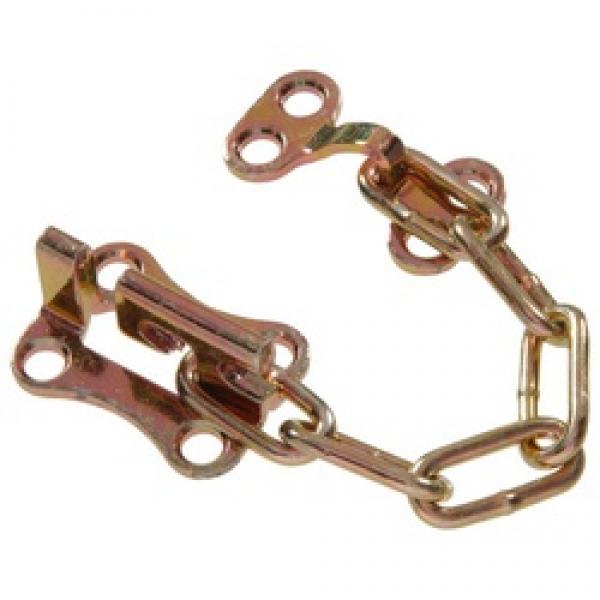 Hardware Essentials 852227 Door Chain, Yellow Zinc Dichromate