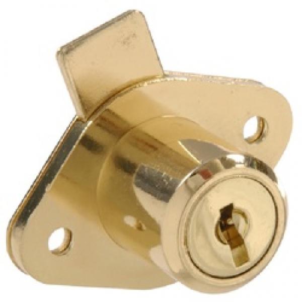 Hardware Essentials 852236 Door Lock, Brass