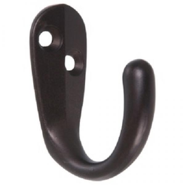 Hardware Essentials 852282 Cloth Hook, Oil-Rubbed Bronze