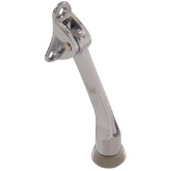 Hardware Essentials 852370 Kick Down Door Stop, Chrome