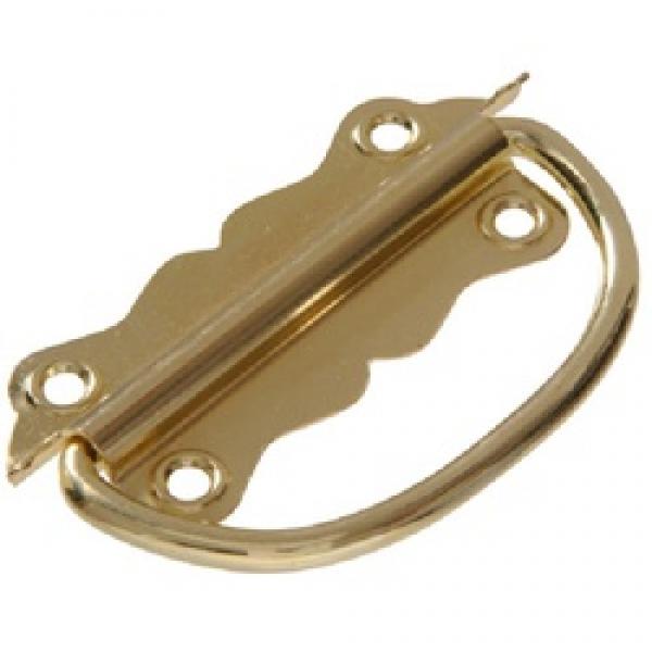 HILLMAN 852409 Chest Handle, Brass