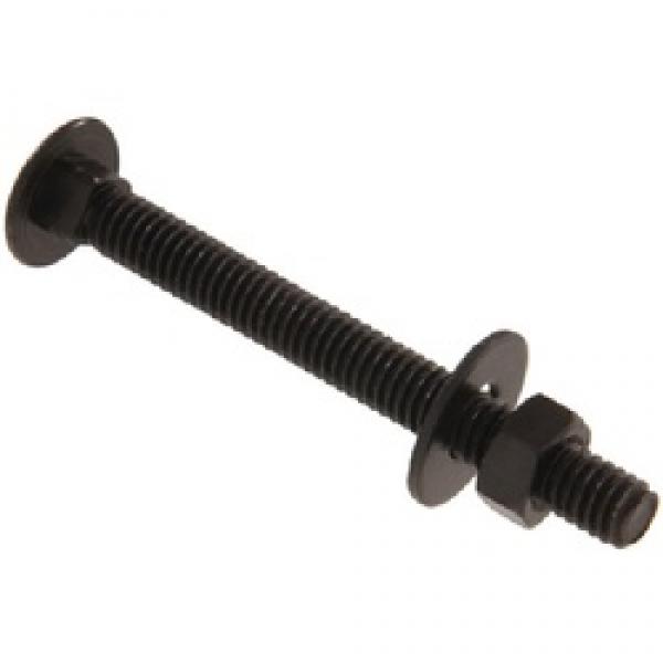 HILLMAN 852517 Carriage Bolt, 3 in OAL, Steel