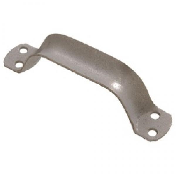 Hardware Essentials 852520 Door Pull, 6-3/4 in D, Steel, Galvanized