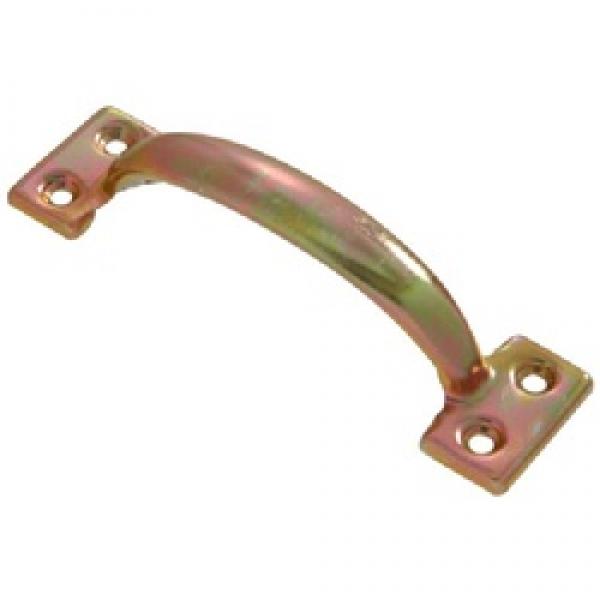 HILLMAN 852522 Door Pull, Steel, Yellow Dichromate/Zinc