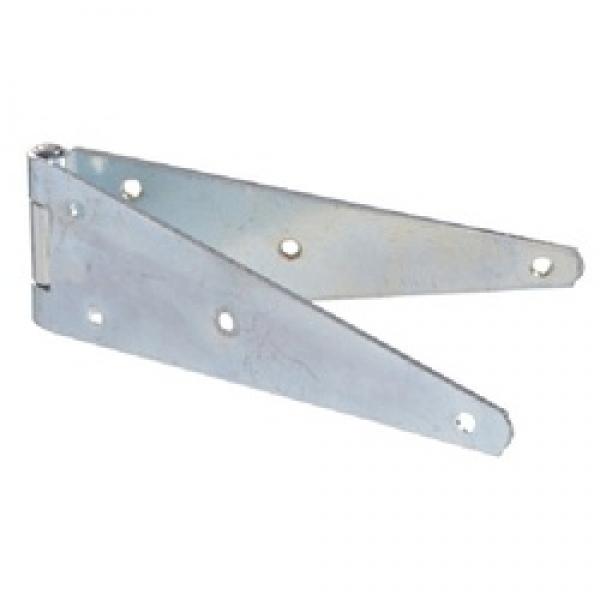 Hardware Essentials 852558 Strap Hinge, Steel, Zinc-Plated, Surface Mounting