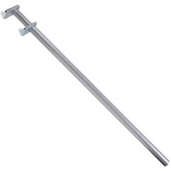 Hardware Essentials 852652 Closet Rod, 1 in Dia, 30 to 48 in L, Steel, Zinc