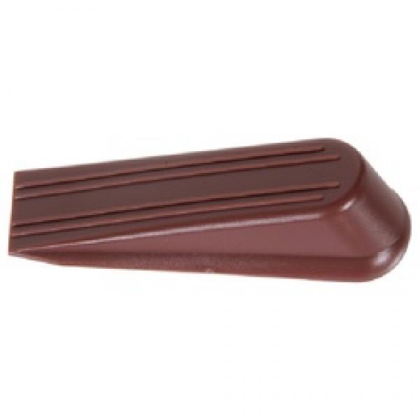 Hardware Essentials 852948 Door Stop Wedge, 4 in Dia Base, Rubber