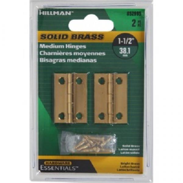 Hardware Essentials 852995 Hinge, Bright