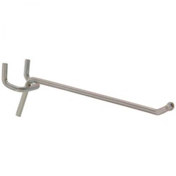 Hardware Essentials 853046 Pegboard Hook, 0.148 x 2 in, Steel, Zinc