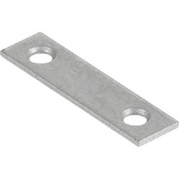 Hardware Essentials 853085 Mending Plate, 2 in L, 1/2 in W, Steel,