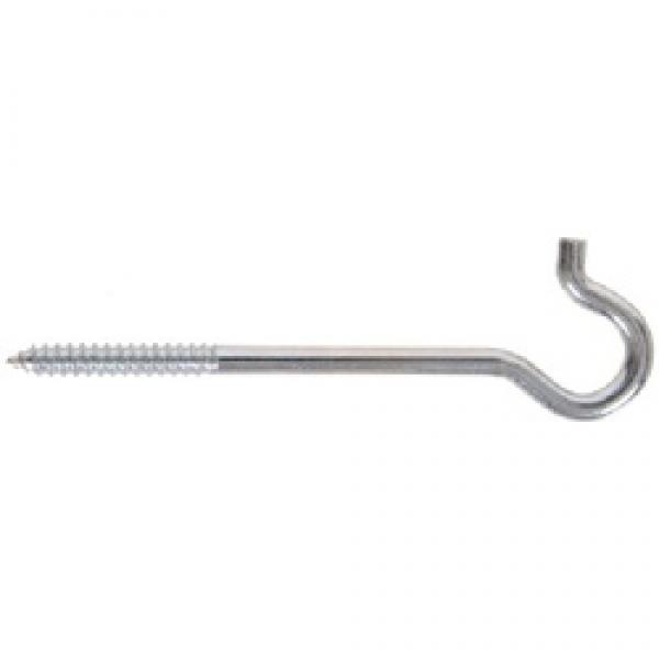 Hardware Essentials 321253 Screw Hook, 8 in L, Zinc-Plated