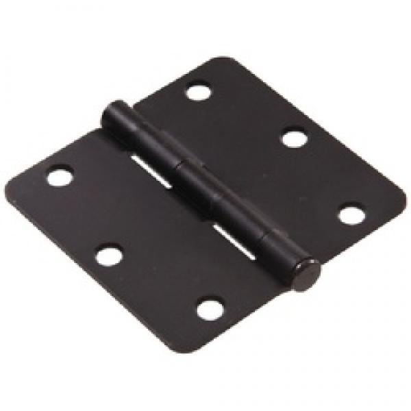 Hardware Essentials 852785 Door Hinge, Oil-Rubbed Bronze, Full-Mortise