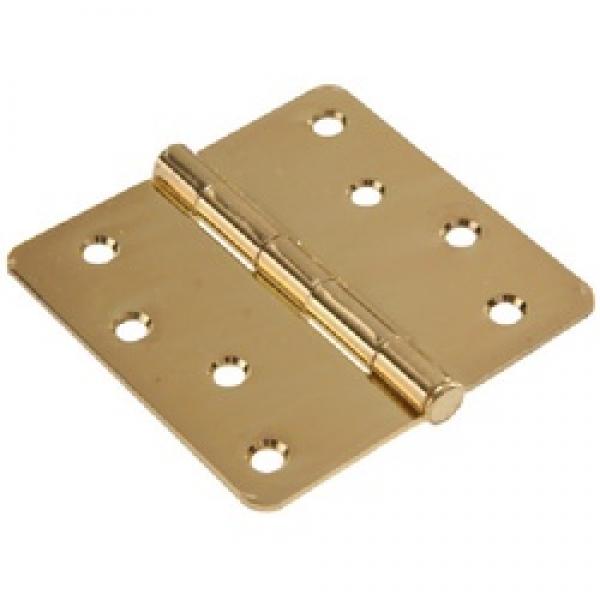 Hardware Essentials 852788 Door Hinge, Brass, Full-Mortise Mounting