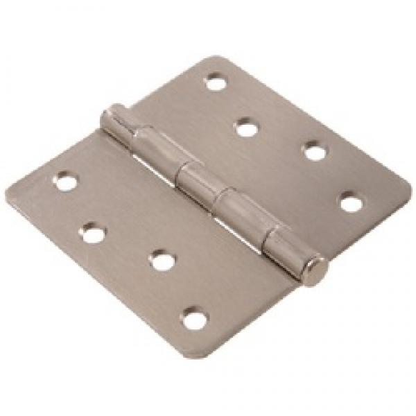 Hardware Essentials 852799 Door Hinge, Satin Nickel, Full-Mortise Mounting