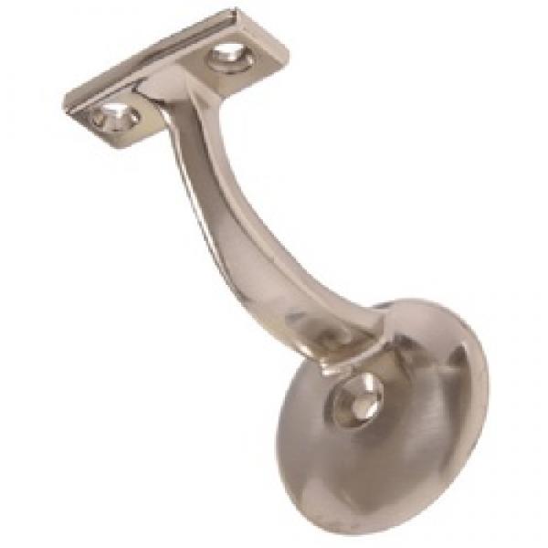 Hardware Essentials 852881 Ornamental Handrail Bracket, Nickel