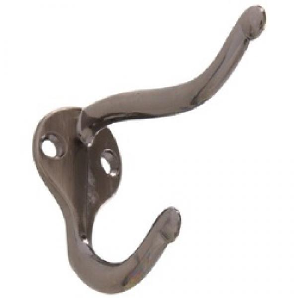 Hardware Essentials 852891 Coat and Hat Hook, Pewter