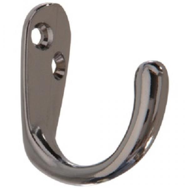 Hardware Essentials 852900 Cloth Hook, Chrome