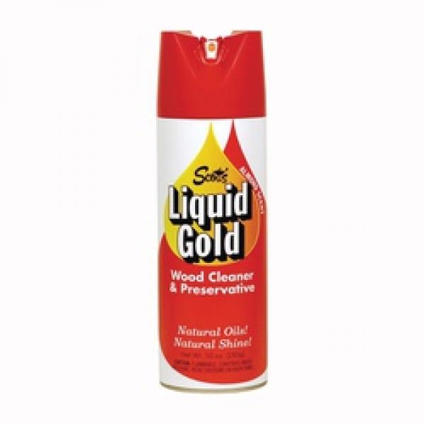 Scott's Liquid Gold 10011 Wood Cleaner and Preservative, 10 oz Aerosol Can,
