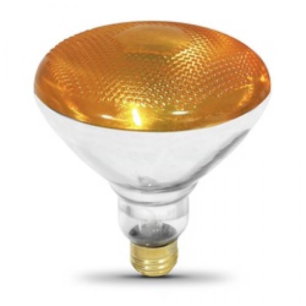 Feit Electric 100PAR/A/1 Incandescent Bulb, 100 W, PAR38 Lamp, Medium E26