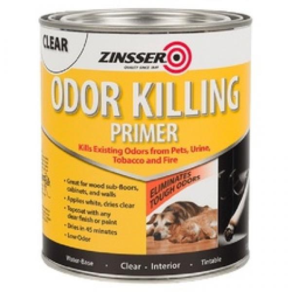 ZINSSER 307648 Odor Killing Primer, White, 1 qt