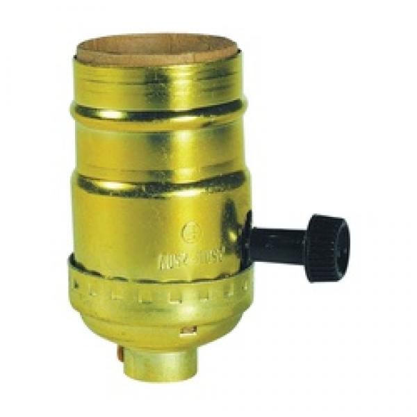 Westinghouse 7041300 On/Off Turn Knob Socket, 250 V, 250 W, Metal Housing