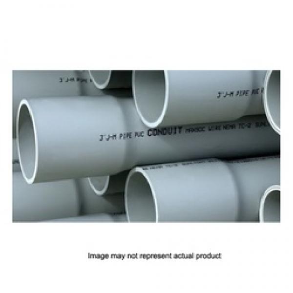 JM Eagle 44537 Electrical Conduit, 1-1/2 in, 10 ft L, PVC, Gray