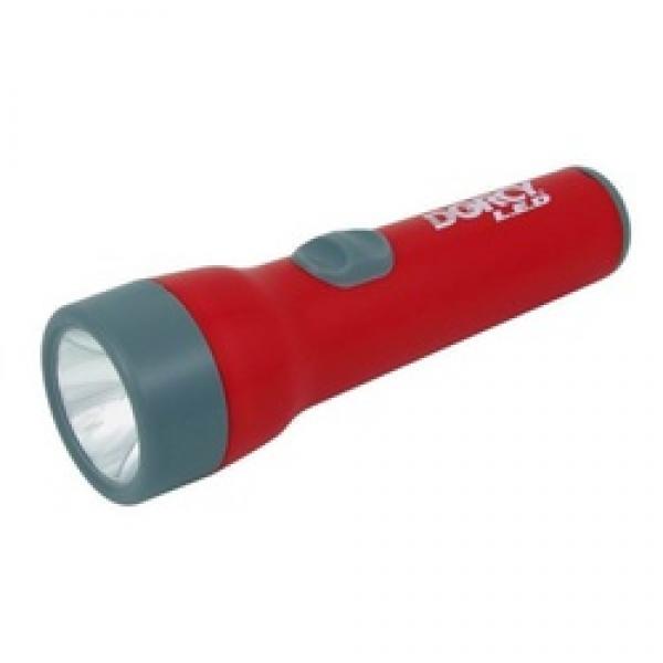 Dorcy 41-2460 Flashlight, D Battery, LED Lamp, 55 Lumens, 80 m Beam