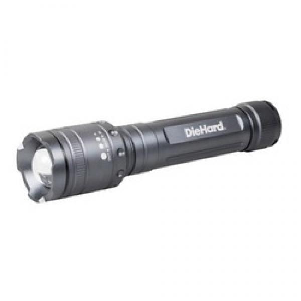 Dorcy DieHard Series 41-6124 Twist Flashlight, AA Battery, Alkaline Battery,