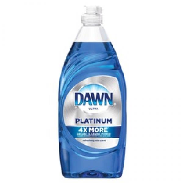 DAWN Platinum 84624 Dishwashing Detergent, 18 oz, Liquid, Vibrant Fresh