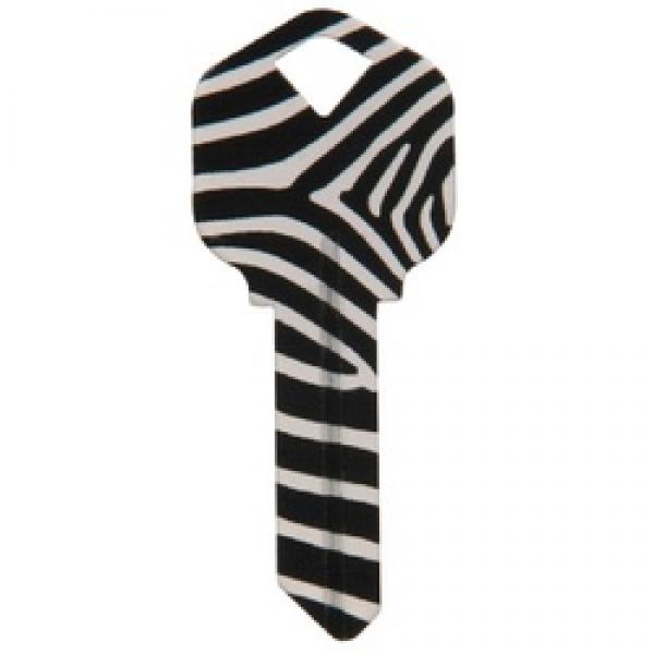 HILLMAN WacKey 88758 Key Blank, Brass, Nickel-Plated, For: Kwikset/66 KW1