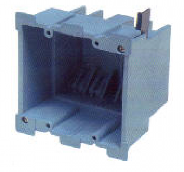 Old Work Super Blue PVC Box-2 Gang