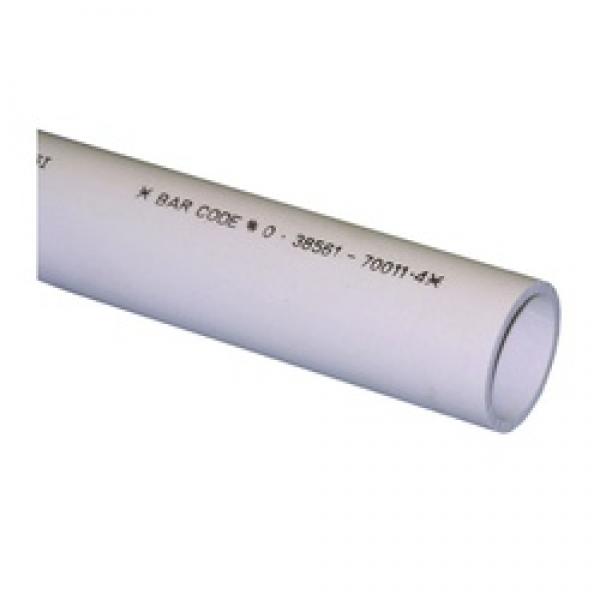 GENOVA 700112 Cut Pipe, 2 in, 2 ft L, SCH 40 Schedule, White