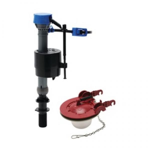 FLUIDMASTER PerforMAX Series 400CAR3P5 Toilet Fill Valve and Flapper Kit,