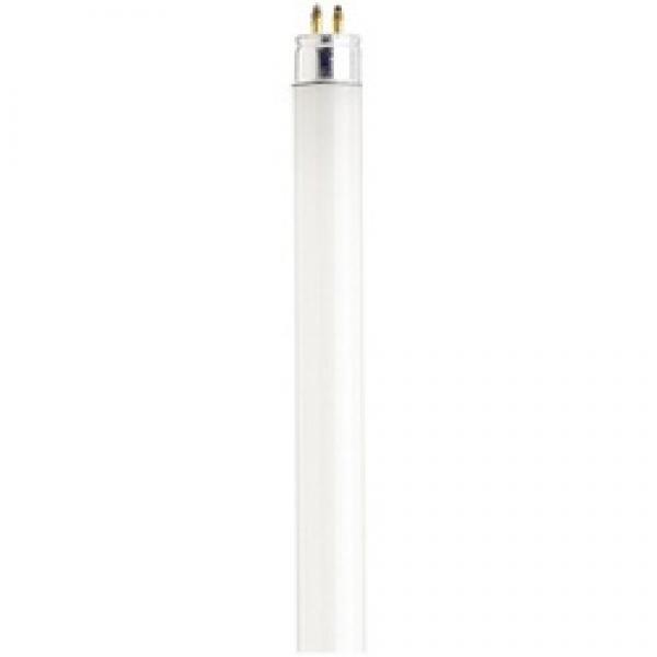 Satco S1904 Fluorescent Bulb, 8 W, T5 Lamp, G5 Miniature Bi-Pin Lamp Base,