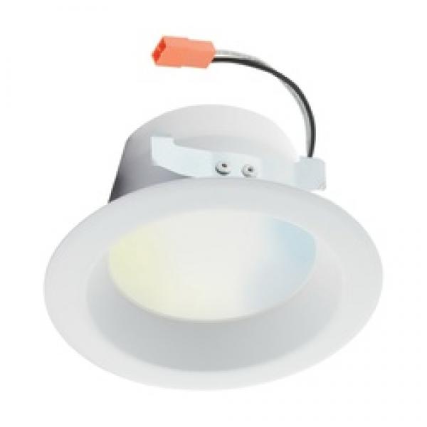 Nuvo Lighting S11259 Downlight, 120 V, LED Lamp, Metal, White