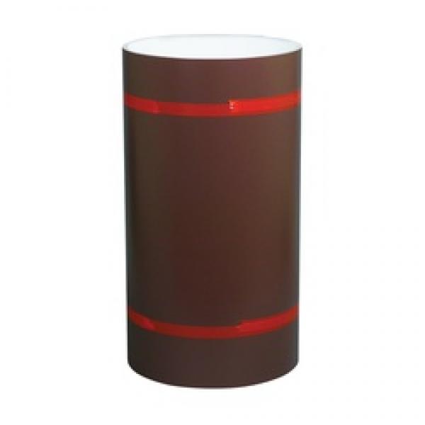 Amerimax 69120 Trim Coil, 50 ft L, 0.018 Gauge, Aluminum, Brown/White,