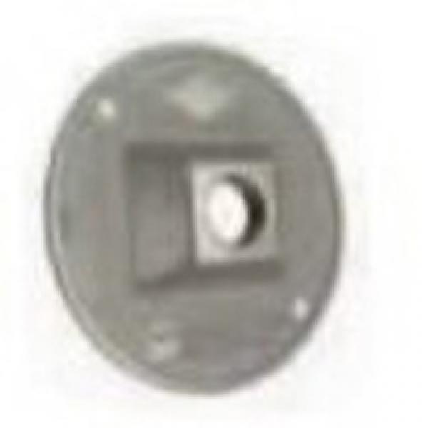 HUBBELL 5193-2 Cluster Cover, 4-1/8 in Dia, 1.094 in L, 4-1/8 in W, Round,