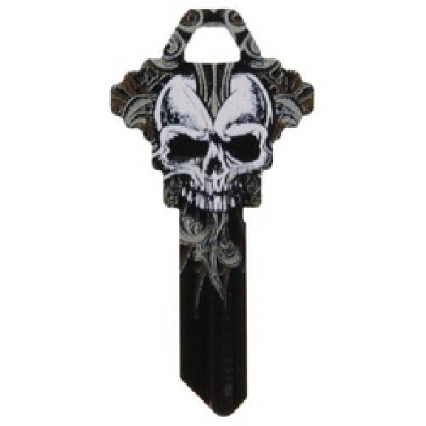 HILLMAN WacKey 89922 Key Blank, Brass, Nickel-Plated, For: Schlage/68 SC1