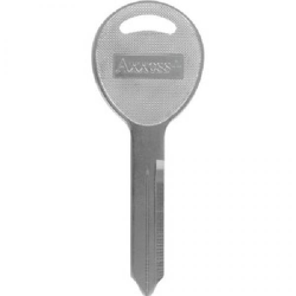 Axxess 89508 Key, Brass, Nickel-Plated