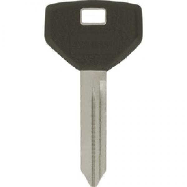 Axxess 87013 Key, Brass/Rubber, Nickel-Plated, For: Chrysler Dodge Jeep