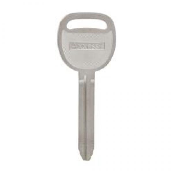 HILLMAN 87364 Key Blank, Brass, Nickel-Plated, For: General Motors