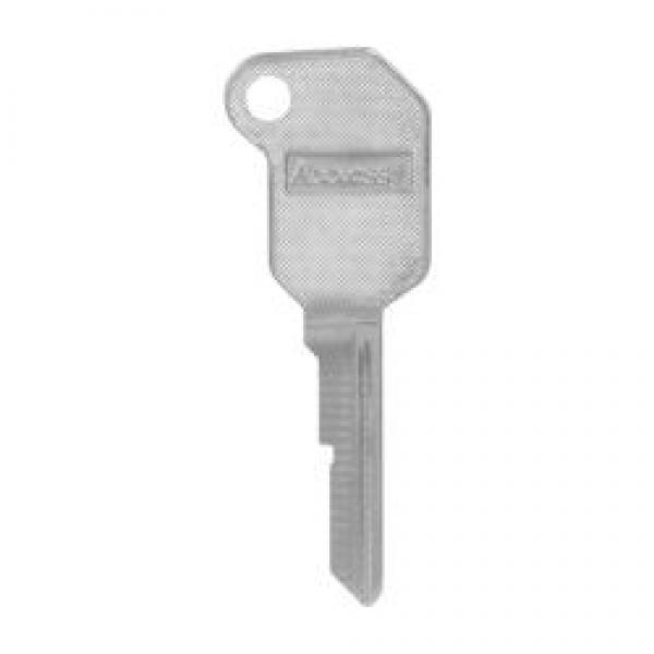 HILLMAN 88004 Key Blank, Brass, Nickel-Plated, For: General Motors Vehicles