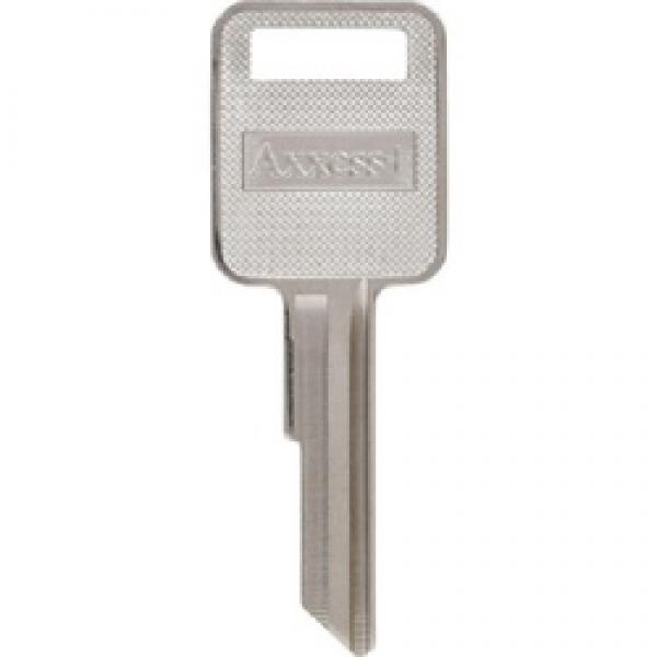 Axxess 88504 Key, Brass, Nickel-Plated