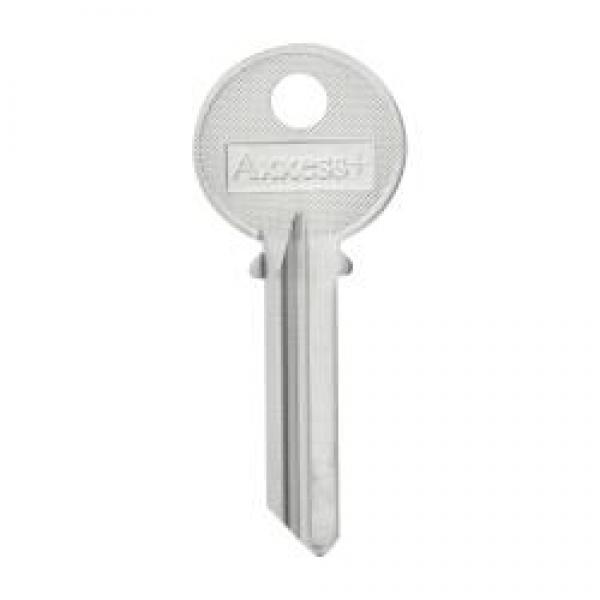 HILLMAN 88045 Key Blank, Brass, For: Yale 6-Pin Locks