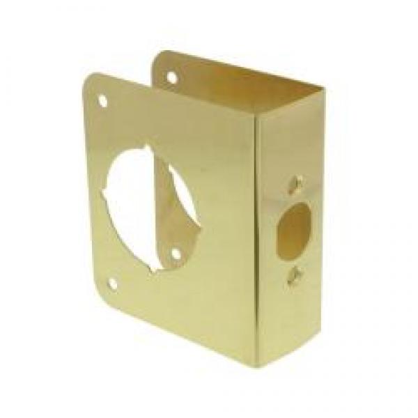 ULTRA SECURITY 59000R1 Door Protector, 4-1/2 in L, Brass