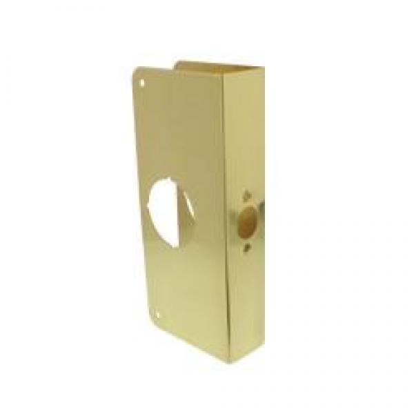 ULTRA SECURITY 59005R1 Door Protector, 9 in L, Brass