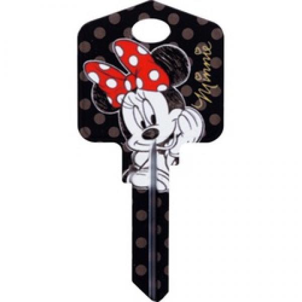 HILLMAN 87627 Key Blank, Brass, Nickel